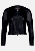 Blazer-Jacke mit Reißverschluss / Vorderseite