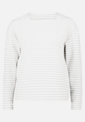 Sweatshirt mit U-Boot-Ausschnitt / Vorderseite