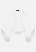 Chiffonstola mit 3/4 Arm / Vorderseite