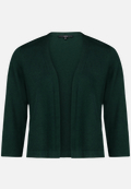 Feintrickjacke kurz 3/4 Arm / Vorderseite