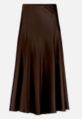 Satinrock  Maxi mit Gummibund  / Vorderseite