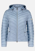 Outdoorjacke mit abnehmbarer Kapuze / Vorderseite