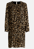 Plisseekleid langarm / Vorderseite