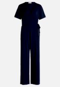 Jumpsuit mit Bindegürtel / Vorderseite