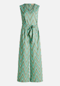 Jumpsuit mit Bindegürtel / Vorderseite