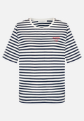 Basic Shirt mit Ringel / Vorderseite