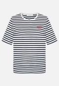 Basic Shirt mit Ringel / Vorderseite