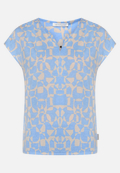 Blusenshirt mit Gummizug / Vorderseite