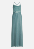 Abendkleid im Glitzer-Look / Vorderseite