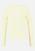 Langarm-Shirt mit Kragen / Vorderseite