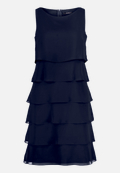 Cocktailkleid mit Volant / Vorderseite