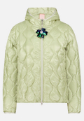 Steppjacke mit Eingrifftaschen / Vorderseite