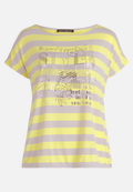 Printshirt mit Gummizug / Vorderseite
