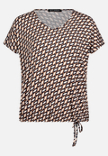 Print-T-Shirt mit Tunnelzug  / Vorderseite