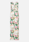 Jumpsuit mit Bindegürtel / Vorderseite