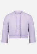 Bolero-Jacke mit aufgesetzten Taschen / Vorderseite