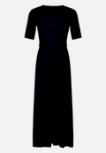 Jerseykleid mit Gürtel / Vorderseite