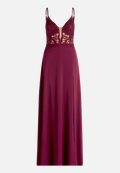 Abendkleid mit Stickerei / Vorderseite