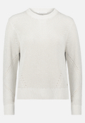 Strickpullover mit Lurexfaden / Vorderseite