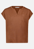 Casual-Shirt mit Perlen / Vorderseite