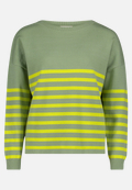 Strickpullover mit U-Boot-Ausschnitt / Vorderseite