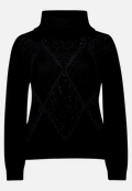 Strickpullover mit Kragen / Vorderseite