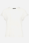 T-Shirt mit Spitze / Vorderseite