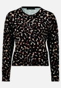 Feinstrickjacke mit überschnittenen Ärmeln / Vorderseite
