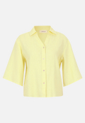 Leinenbluse mit Kragen / Vorderseite