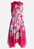 Chiffonkleid ohne Arm / Vorderseite