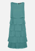 Cocktailkleid mit Volant / Vorderseite