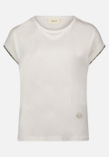 Casual-Shirt mit Rundhalsausschnitt / Vorderseite