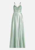 Abendkleid mit Stickerei / Vorderseite