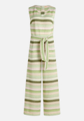 Jumpsuit mit Bindegürtel / Vorderseite