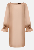 Midikleid langarm / Vorderseite
