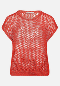 Strickpullunder mit Effektgarn / Vorderseite