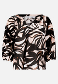 Schlupfbluse mit Print / Vorderseite