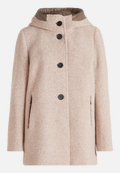 Wolljacke mit Kapuze / Vorderseite