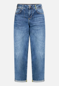 Used Look-Jeans mit Waschung / Vorderseite