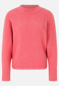 Strickpullover mit Fledermausärmeln / Vorderseite