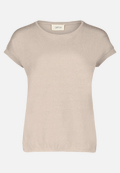 Casual-Shirt mit Rundhalsausschnitt / Vorderseite