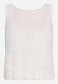 Pailletten-Top im Glitzer-Look / Vorderseite