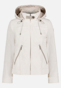 Sommerjacke mit abnehmbarer Kapuze / Vorderseite