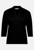 Casual-Shirt mit V-Ausschnitt / Vorderseite