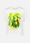 Kurzarm-Shirt mit Rundhalsausschnitt / Vorderseite