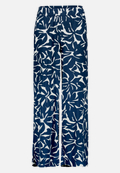 Stoffhose mit Blumenmuster  / Vorderseite