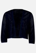 Sommer-Strickjacke mit 3/4 Arm / Vorderseite