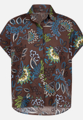 Bluse kurzarm mit Print  / Vorderseite