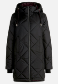 Steppjacke mit Plüsch / Vorderseite