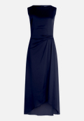 Cocktailkleid mit Raffung / Vorderseite